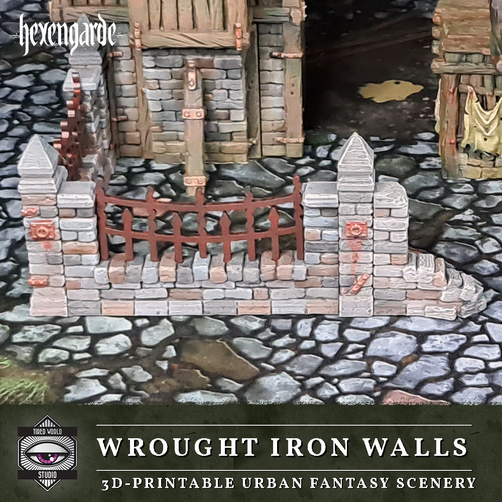 Wrought Iron Walls