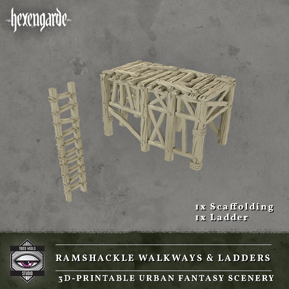 Ramshackle Walkways and Ladders