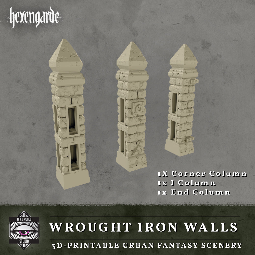 Wrought Iron Walls