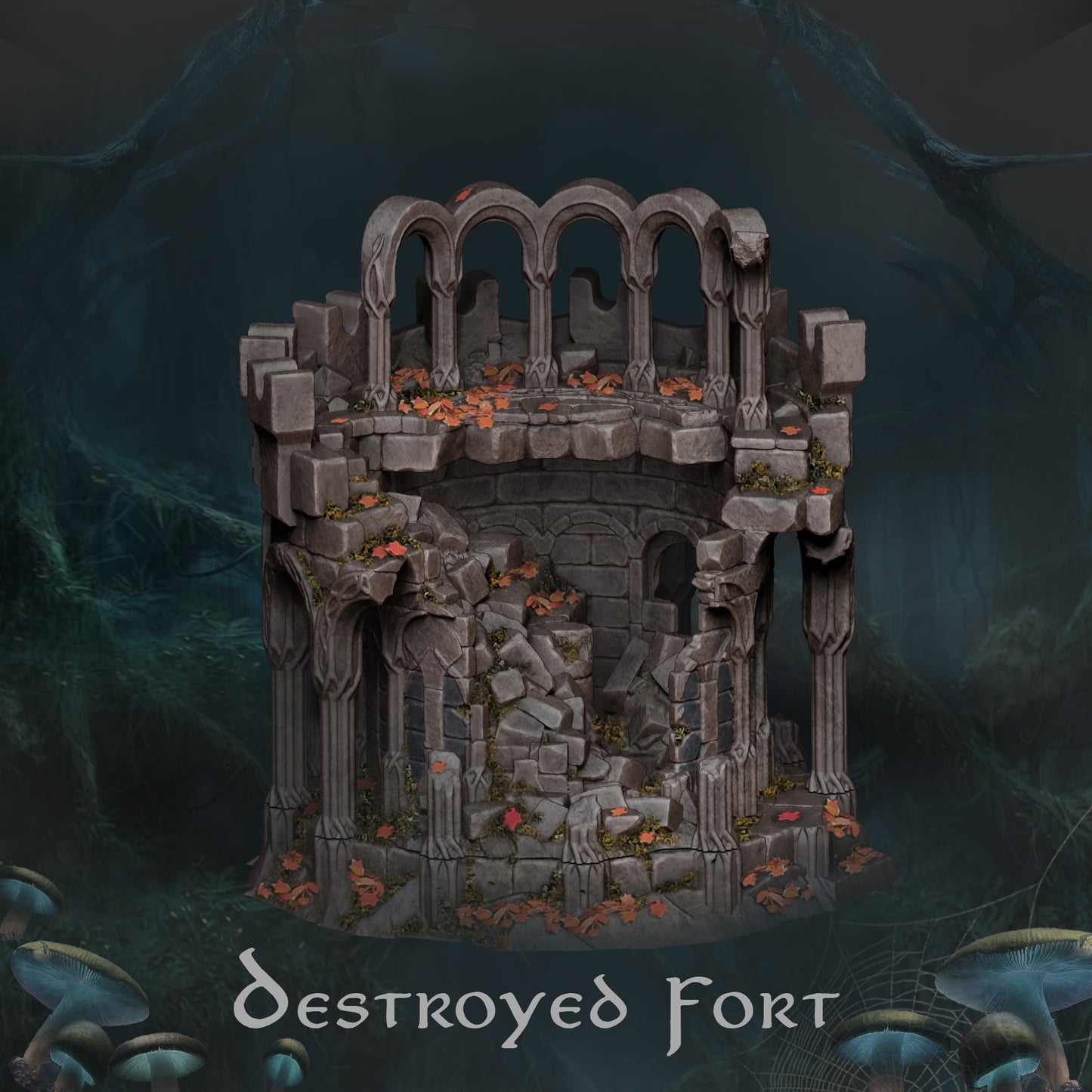 Elven Fort Destroyed