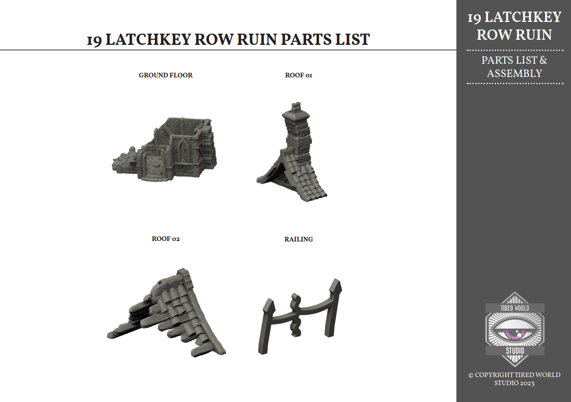 19 Latchkey Row Ruined